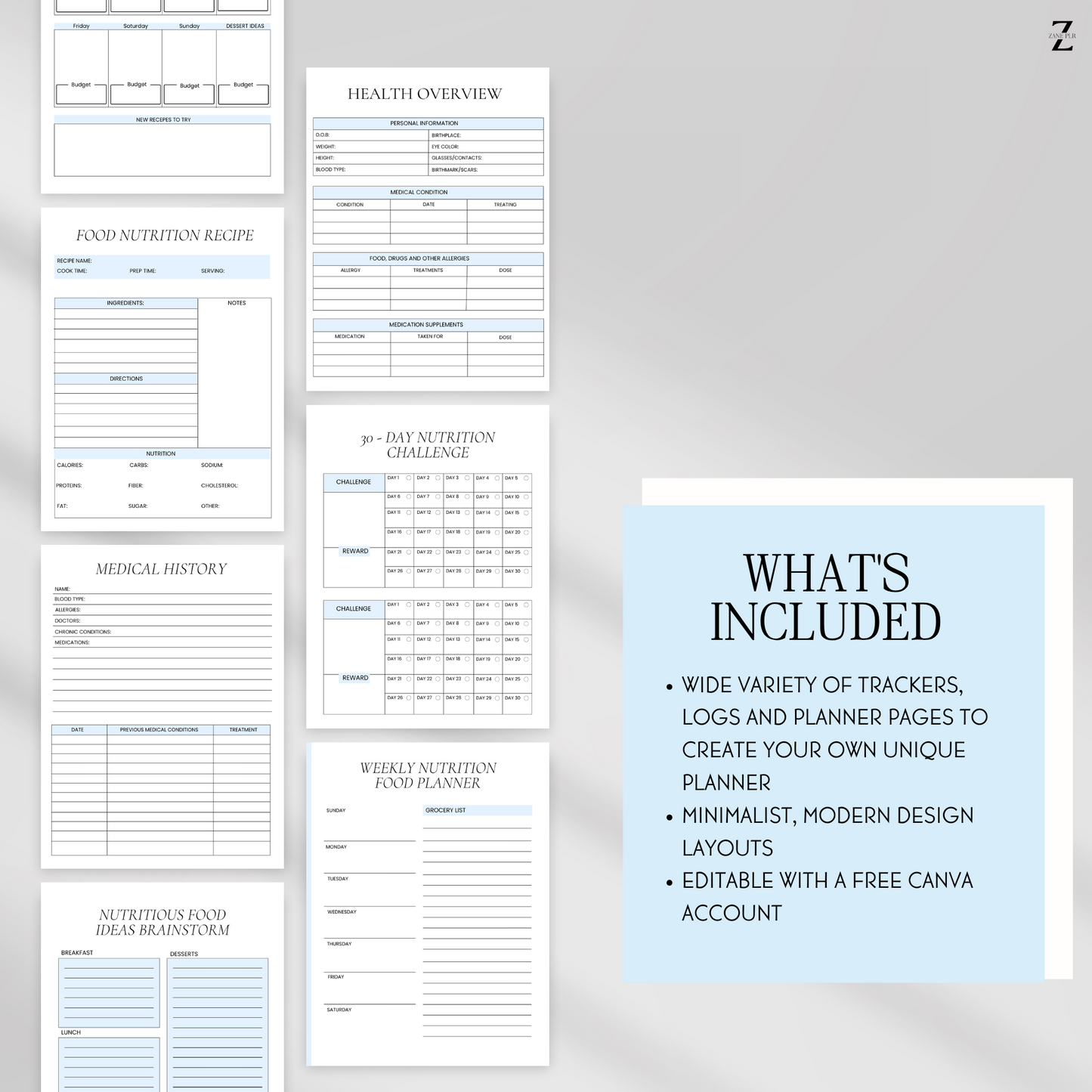 MRR Nutrition Planner