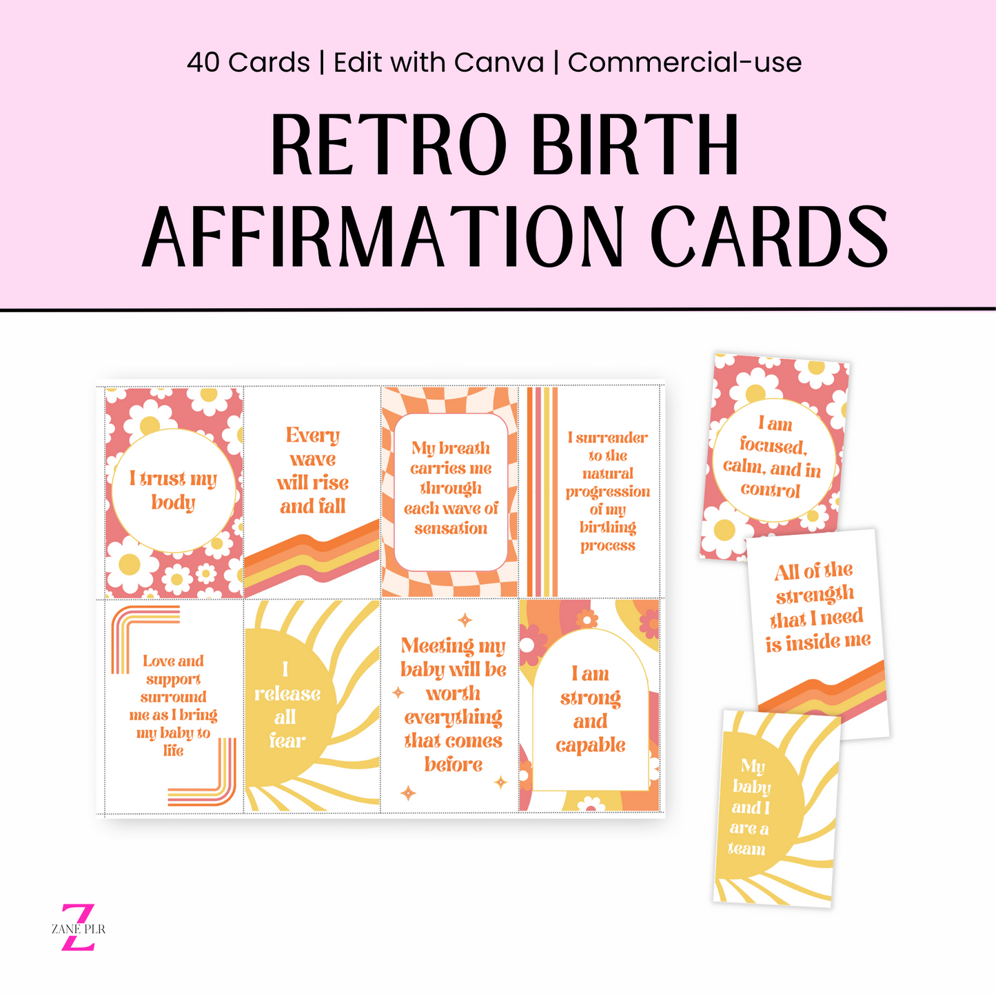 plr affirmation cards