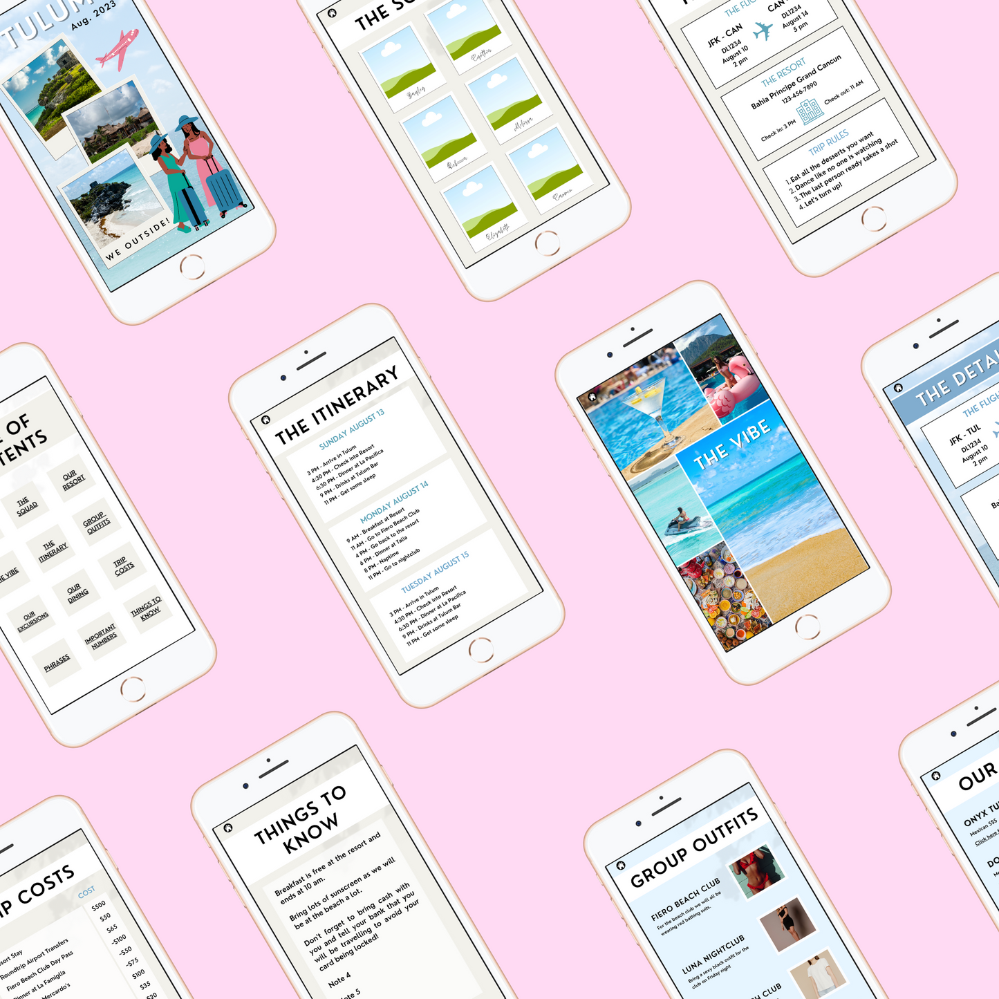 PLR Mobile Travel Planner