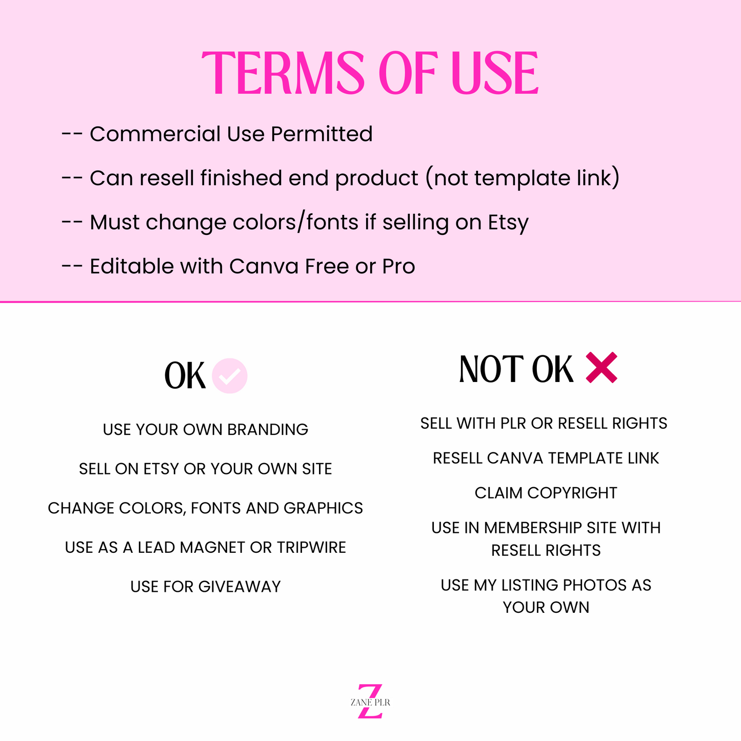 PLR Planner Pack Volume 1