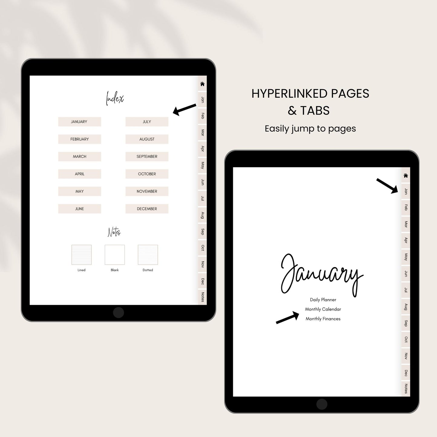 PLR Undated Digital Planner