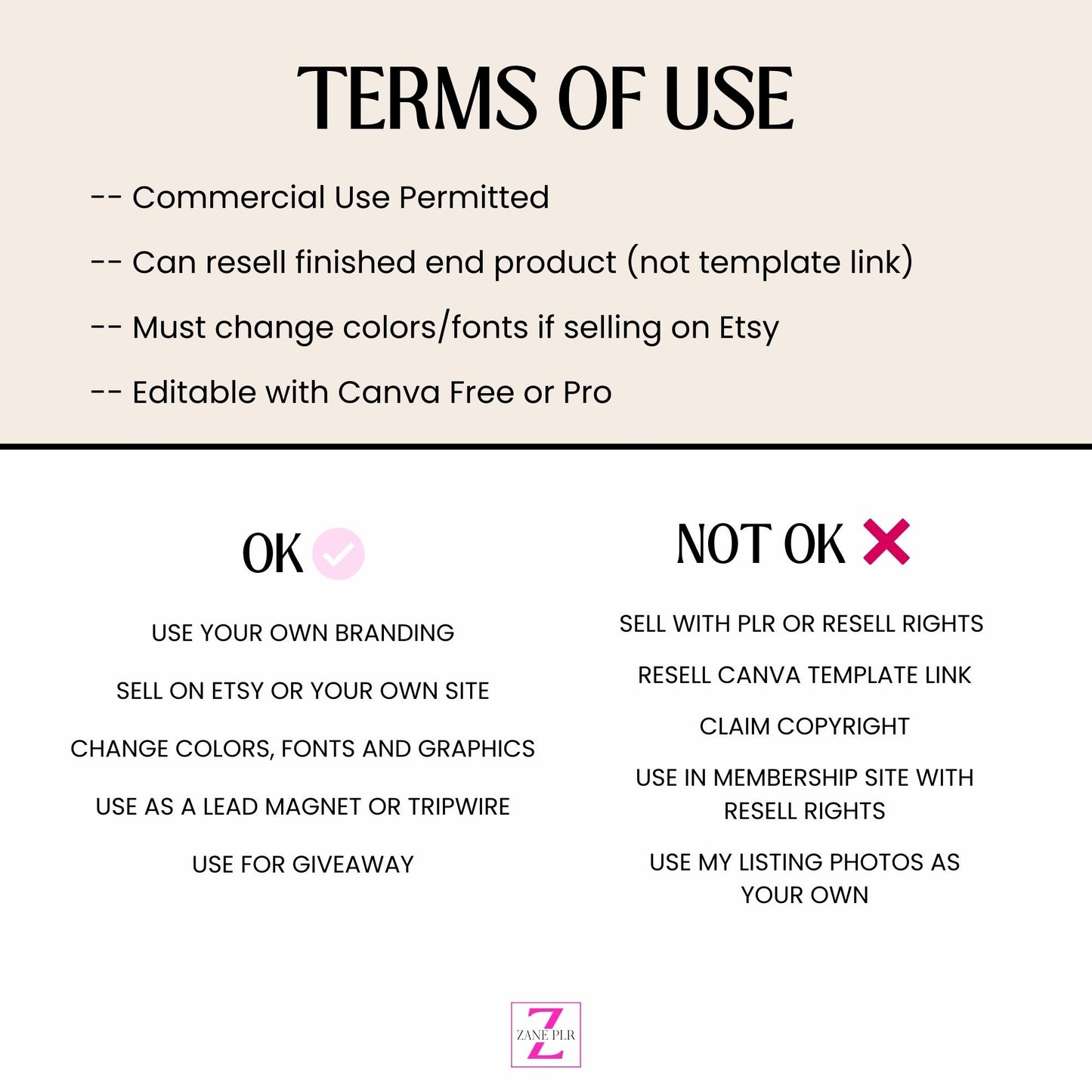 PLR Undated Digital Planner