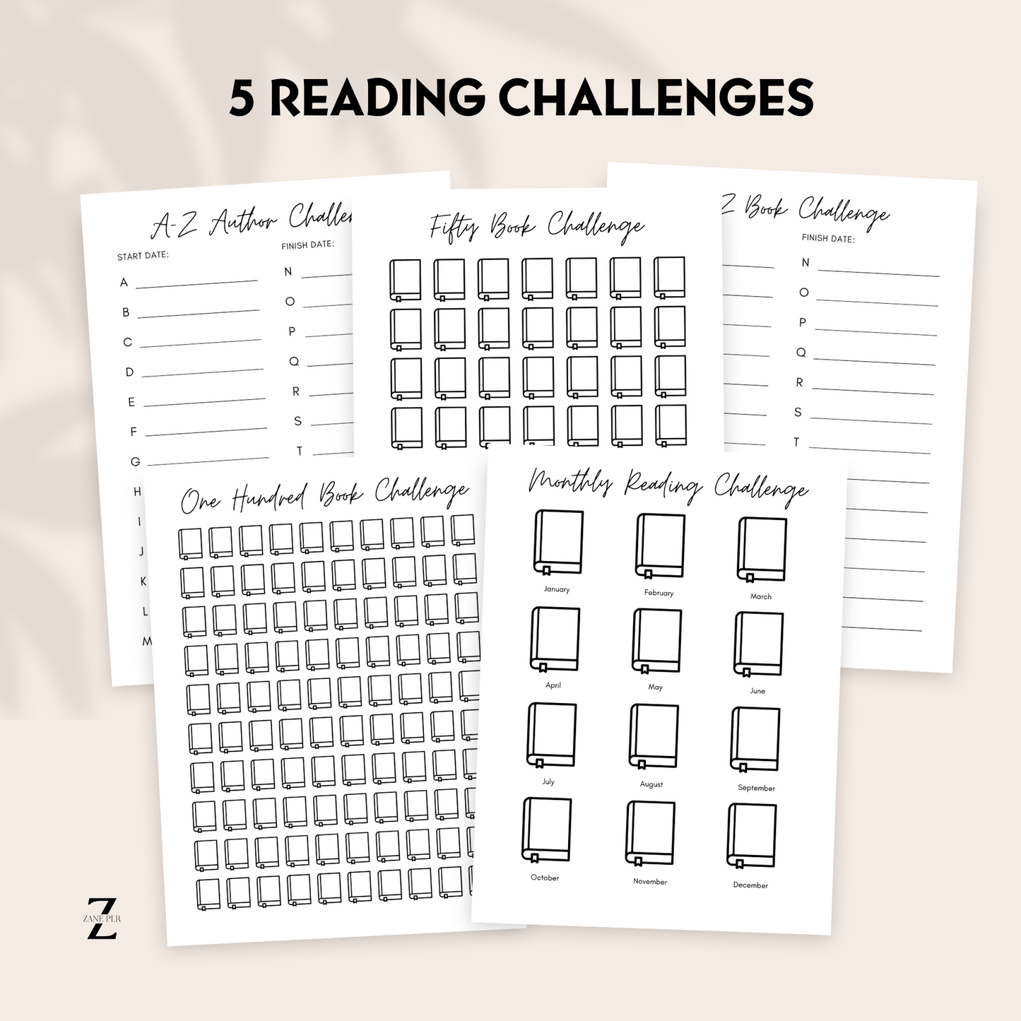 PLR Reading Journal
