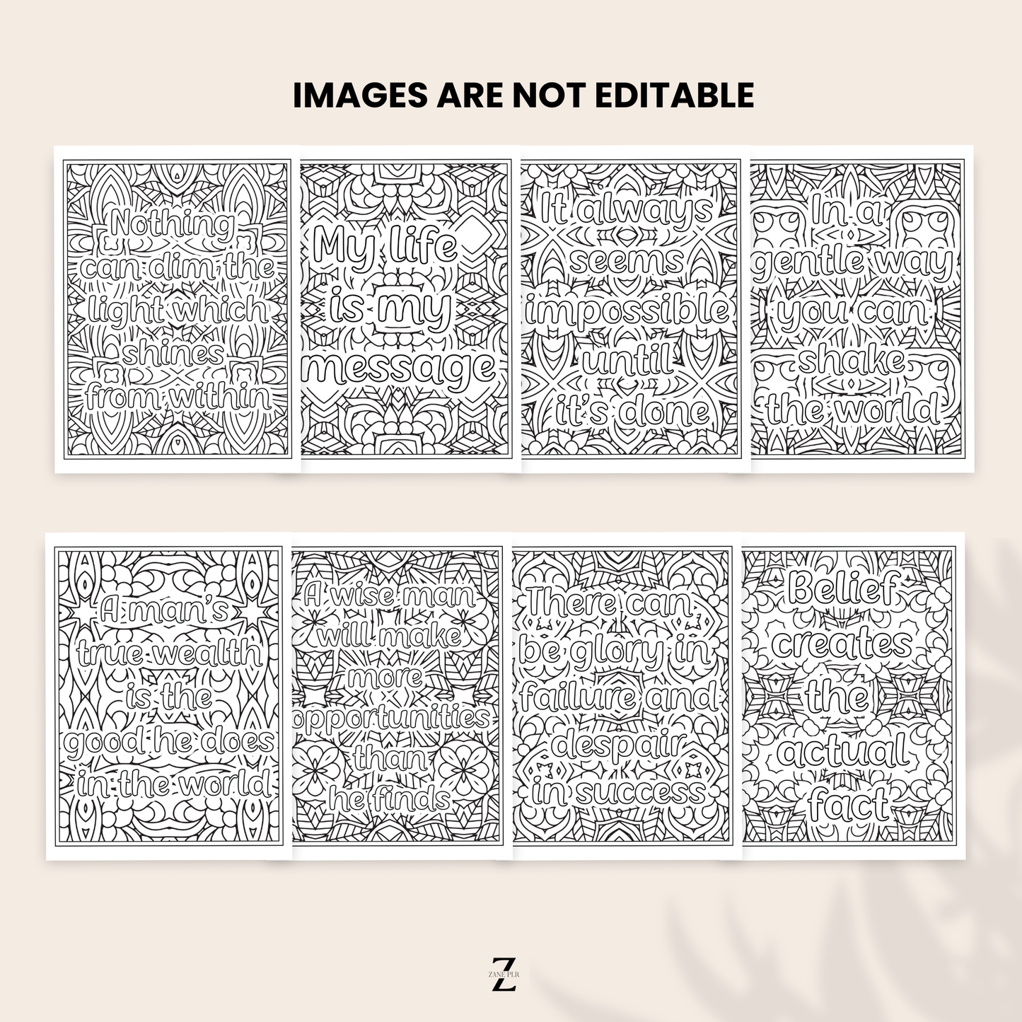 MRR Motivational Coloring Pages