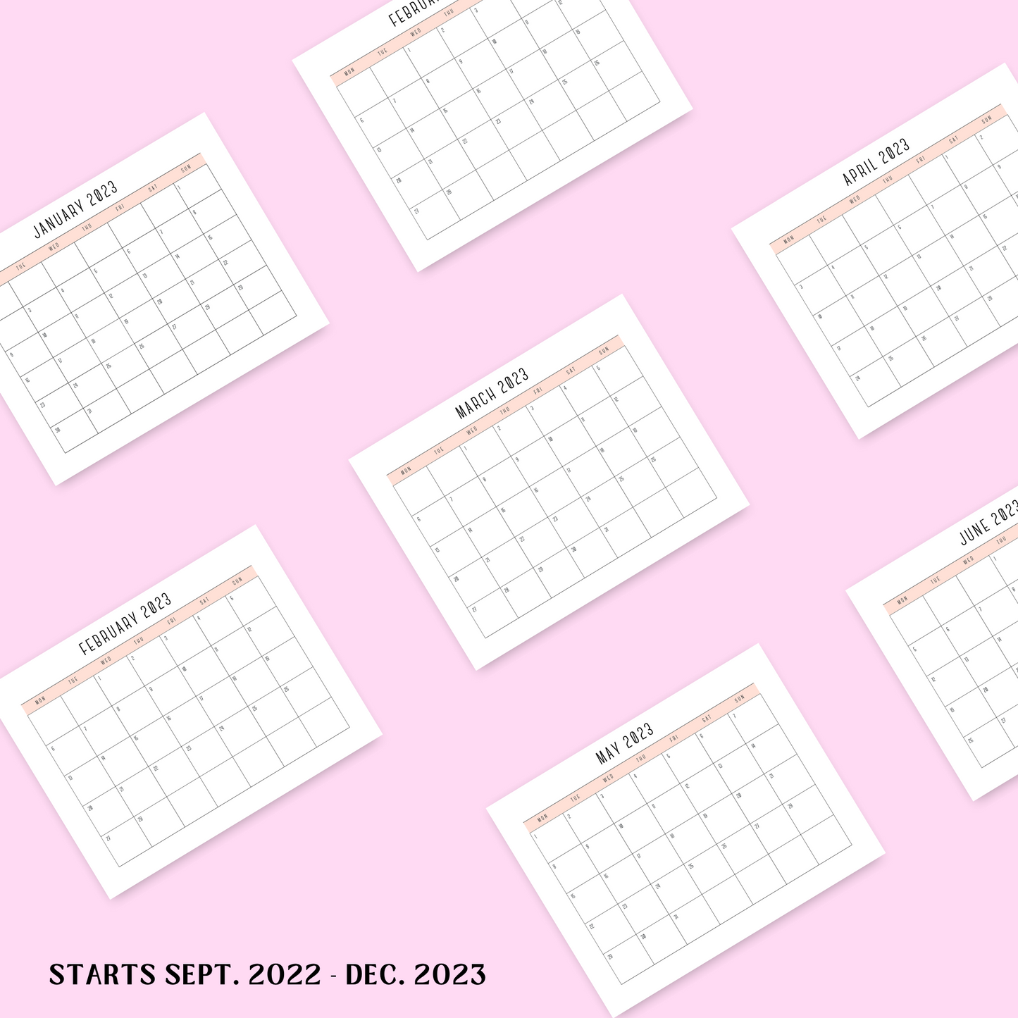 PLR 2023 Calendar Bundle