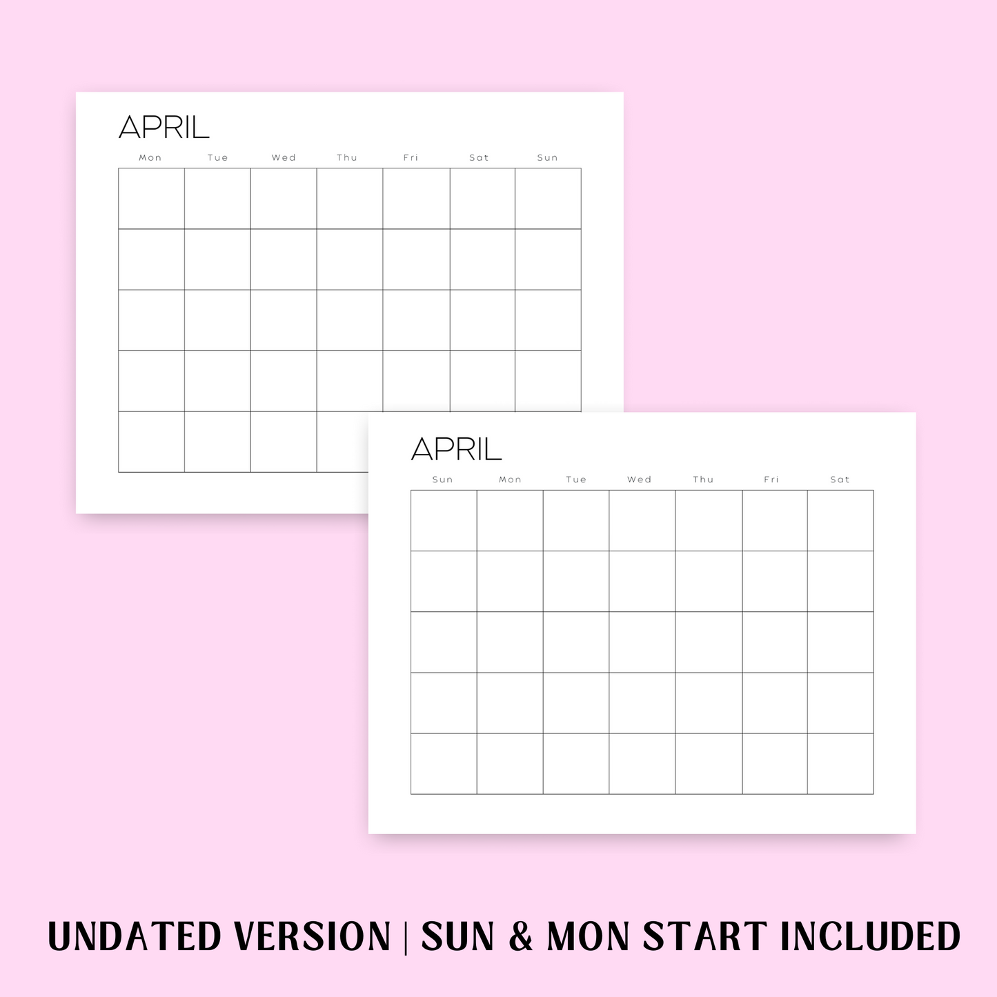 PLR 2023 Calendar Bundle