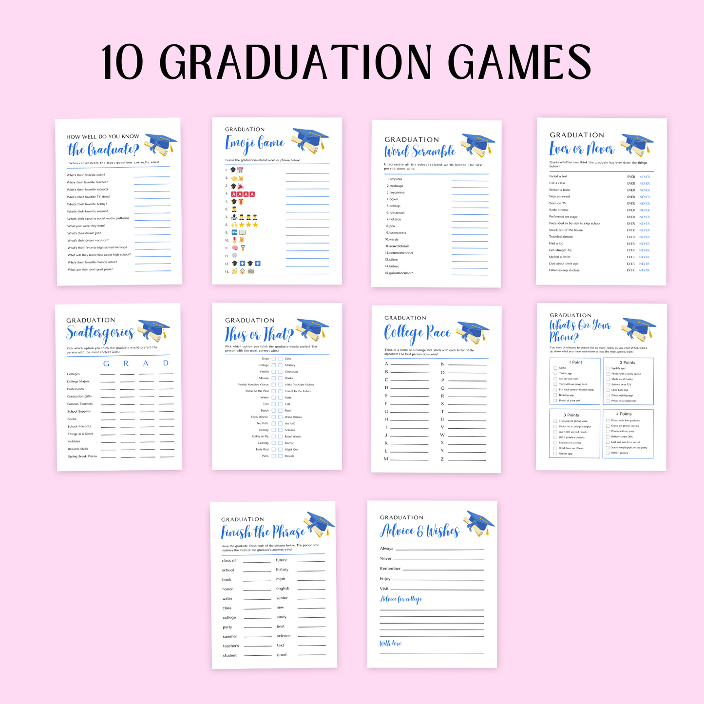 PLR Party Games Mega Pack Vol. 1