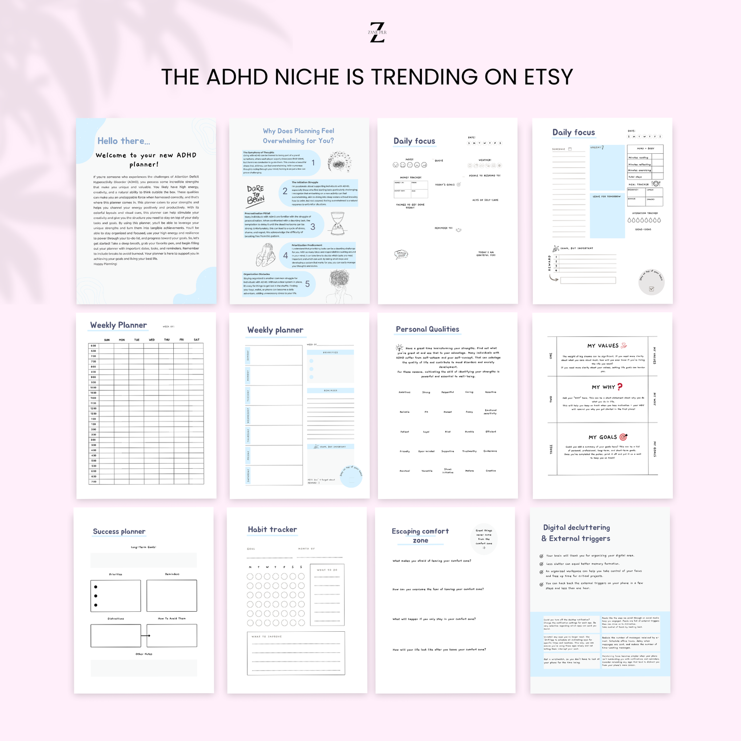 MRR ADHD Planner