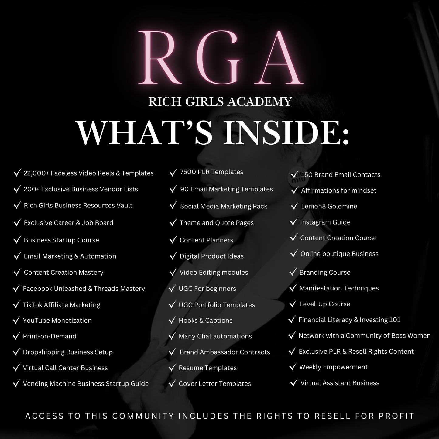 Rich Girls Academy MRR Community