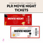 PLR Movie Night Tickets