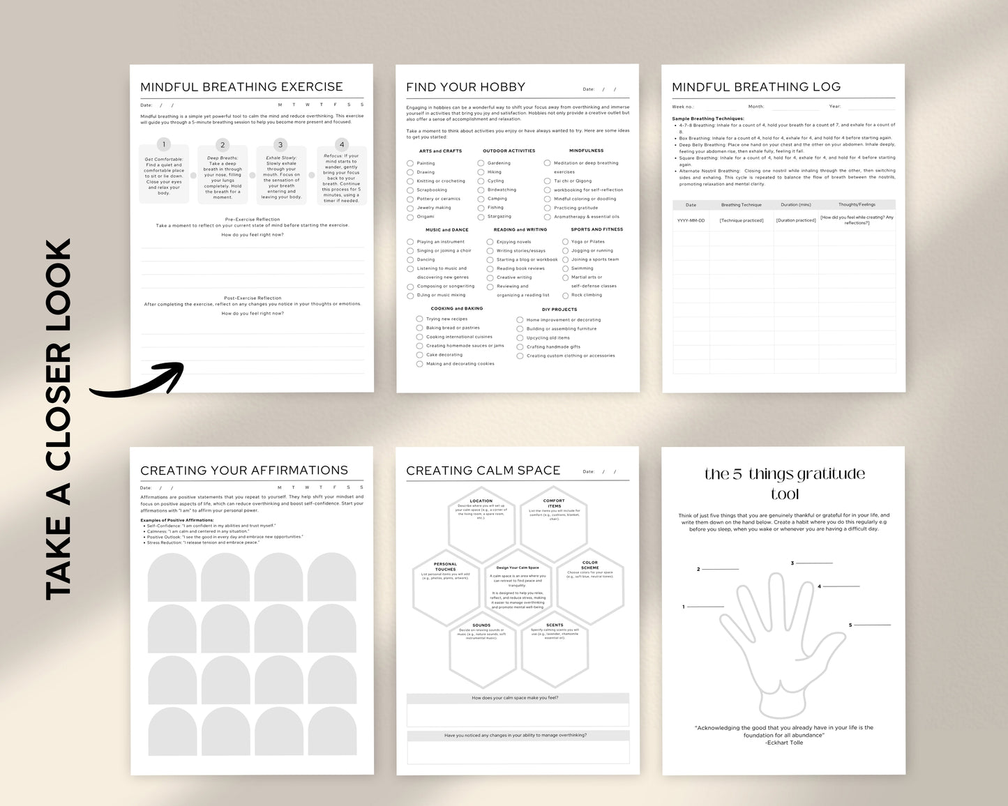Mental Health Journal Bundle MRR