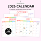 MRR 2026 Calendar