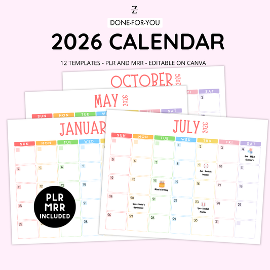 MRR 2026 Calendar