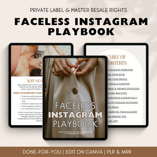 MRR Faceless Instagram Playbook