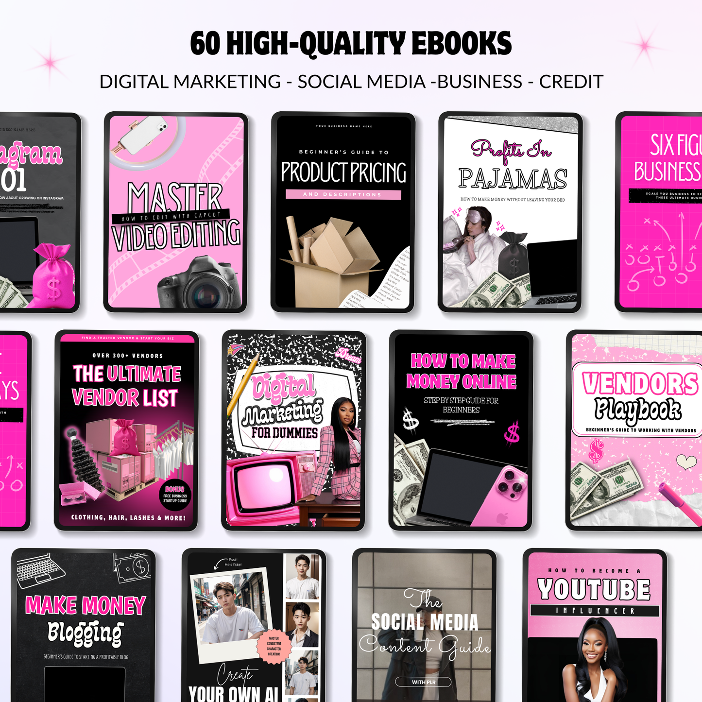 Pretty and Paid Ebook Bundle