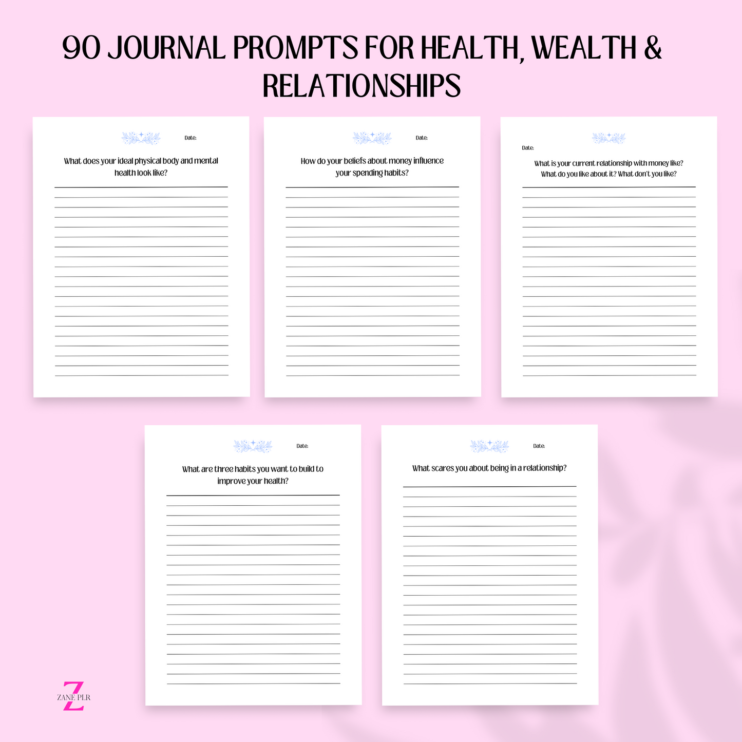 PLR Manifestation Journal