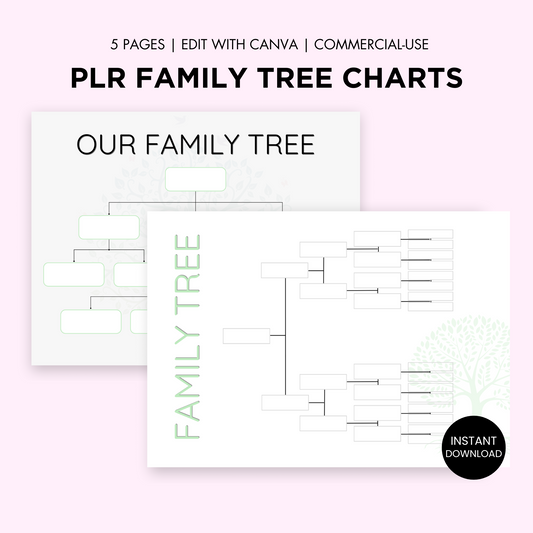 PLR Family Tree Charts