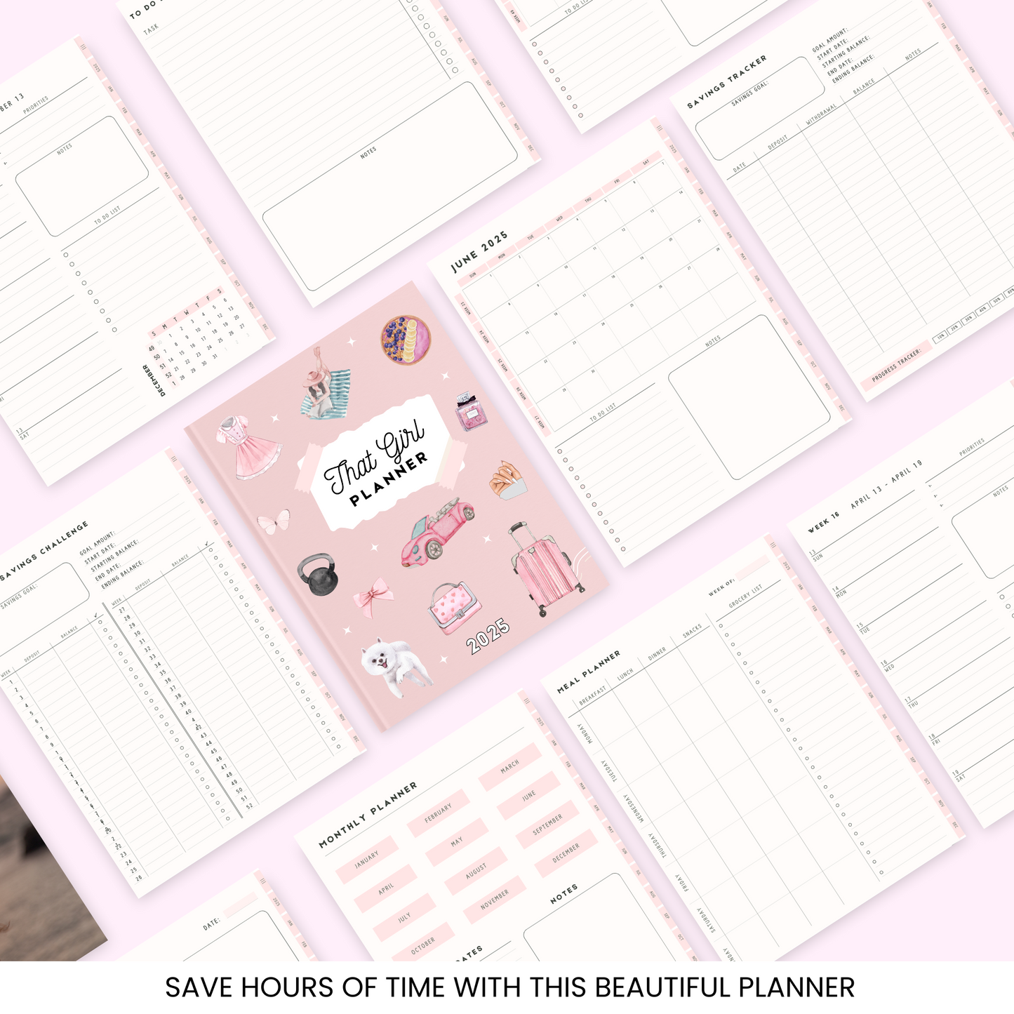 MRR That Girl 2025 Digital Planner