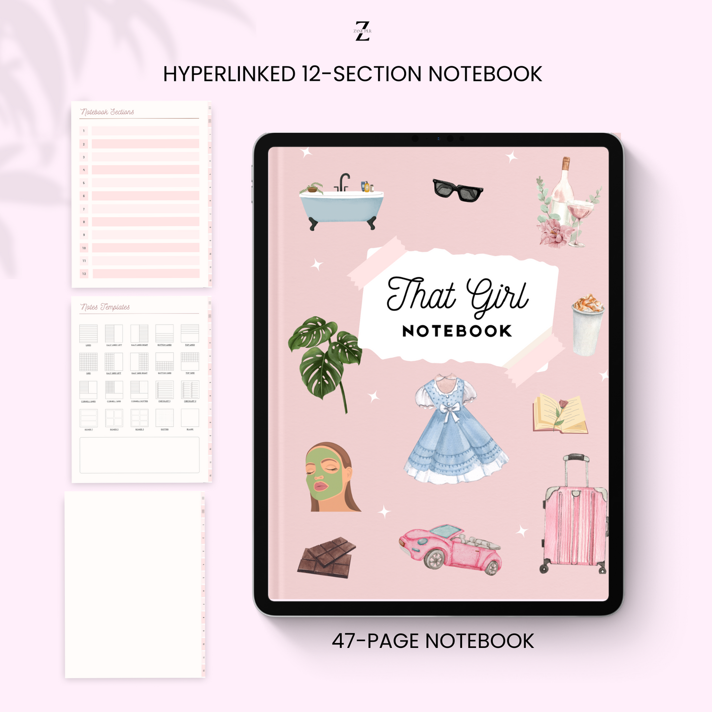 MRR That Girl 2025 Digital Planner