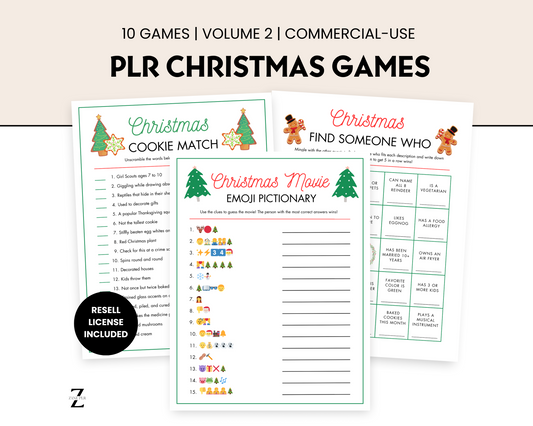 PLR Christmas Party Games Vol. 2