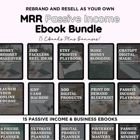 MRR Passive Income Ebook Bundle