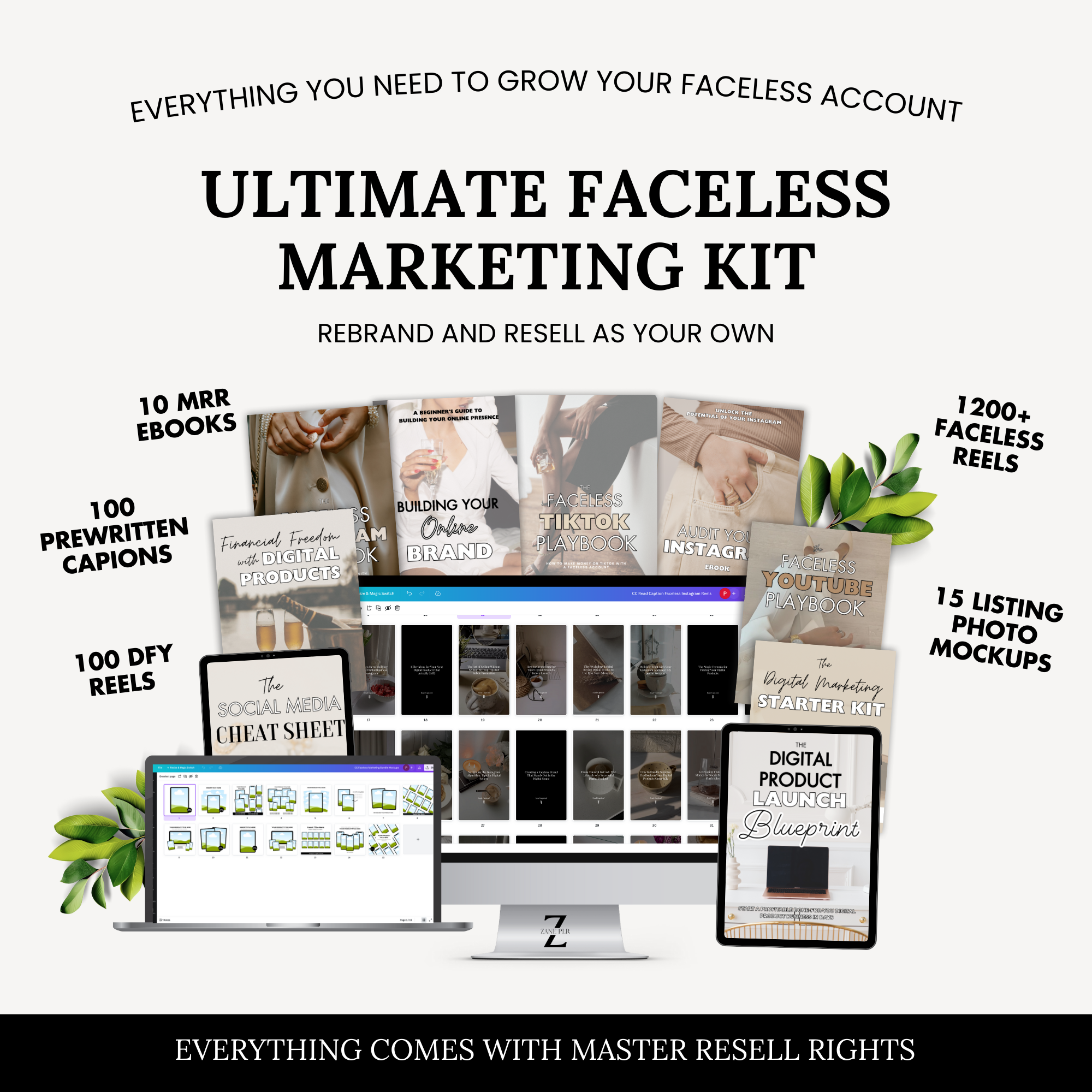 MRR Ultimate Faceless Marketing Kit – zaneplr