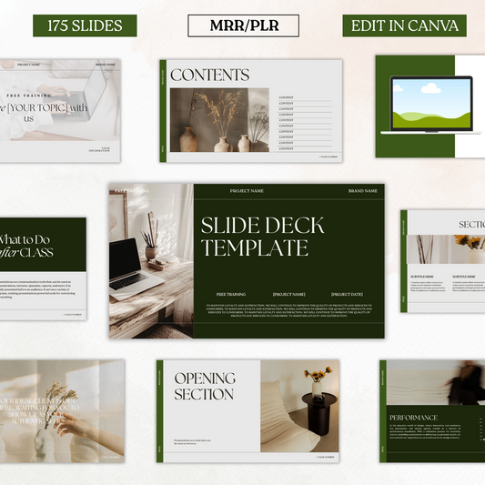 mrr slide deck template