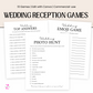PLR Wedding Reception Games