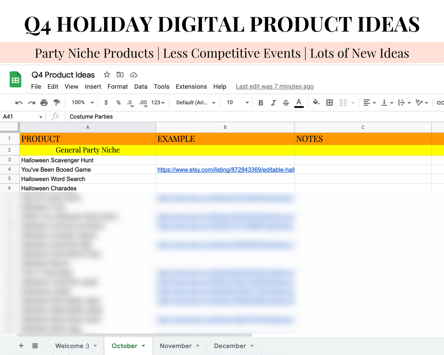 Q4 Holiday Product Ideas